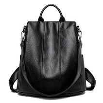 직장인 여행용 가죽백팩 미니 가벼운 수제가방 슬림 노트북 여성 도난 방지 배낭 지갑 빈티지 어깨 숙녀 대용량 여행 배낭 학교 소녀 mochila