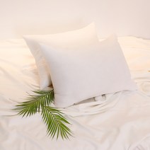 매직베드 깨끗한 구름 베개솜/쿠션솜 1+1 높이조절 지퍼 베개솜 포근한 쿠션솜 2장, 01_40x60베개솜 2개