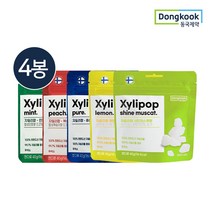 동국제약 핀란드산 자일리톨 자일리팝 40gX4봉 옵션 택1, 05.피치 4봉