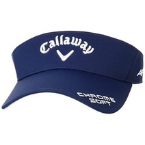 캘러웨이 C22990206 여성 Classic 썬바이저 Tour Model UPF 50+ Adjustable Size, Free Size, 1120 군청색