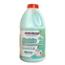 노블 백모용 대용량 샴푸 린스 3.5L(아쿠아) 강아지목욕 펫목욕