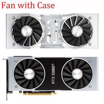 NVIDIA GeForce RTX 2080 2080Ti 파운더 에디션 용 Vidoe 카드 팬 85MM DAPA085B2UP00 DAPA085B2UP004 GPU