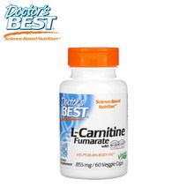 닥터스베스트 엘카르니틴 푸마르산 L Carnitine Fumarate 아미노산 855mg 60 베지캡슐
