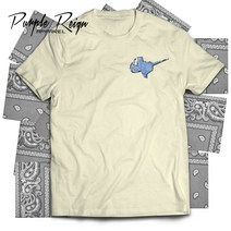 Purple Reign TEXAS JACK 셔츠나이키 조던하이퍼 로얄 하이 SB 트래비스 스캇 라운드 반팔 티셔츠