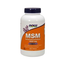 나우푸드 MSM 1500mg 200태블릿