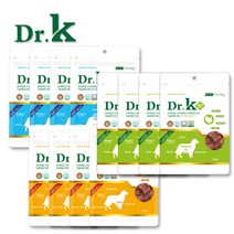 닥터케이 강아지 저지방 간식 4개 사슴고기 말고기 칠면조 피부 관절 장 체중조절, 사슴고기2개+말고기2개