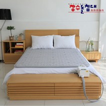 장수돌침대 쿠션 온수매트 더블침대매트 거실매트, 단품