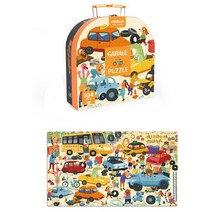 4살 조카선물 자동차 차고지 퍼즐놀이 박스 집중력 학교 학습완구 유아, 1개