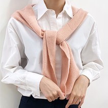 pkpj 보들보들 울 니트 케이프 숄 어깨걸치는 가디건 머플러 6color