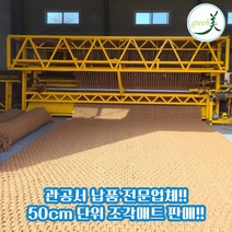 그린미 조각 야자매트 국내 최초 폭0.6m~2.0m 길이 50cm단위 재단 판매 주문 제작 가능 천연 면사A등급, 폭 1.5m, 9m