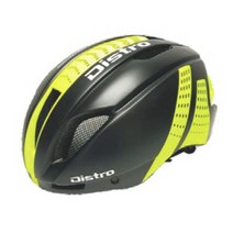 디스트로 미러고글 탈부착 성인용 헬멧 안전모 DH468, 블랙네온그린