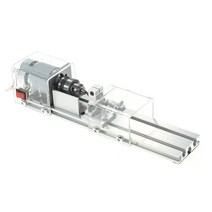 미니 선반 100 w 미니 비즈 기계 소형 선반 diy 목공 부처님 진주 선반 연삭 및 연마 비즈 로타리 도구|선반|, 1개, 단일, EU Plug