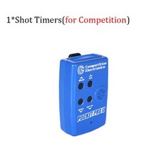신세대 경쟁 전자 ProTimerII 샷 타이머 총기 IPSC IDPA 사격장용 파란색, 1pcs