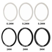 자전거 바텀브라켓 6pcs 크랭크 세트 와셔 하단 브래킷 와셔 bb869192pf30bb30 알루미늄 합금 스페이서 사이클링 예비 부품 용 242930mm 122, 30mm