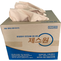 산업용 종이와이퍼 6겹 대형 300매 종이보루 공장휴지 기름종이 종이타월