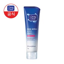 클린앤드클리어 딥액션 폼 클렌저, 120g, 1개