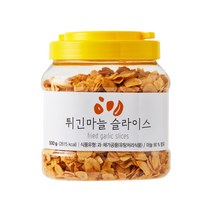 LF푸드 고소한 튀긴마늘 슬라이스 간식, 3개, 500g