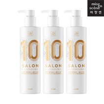 미쟝센 살롱 플러스 클리닉 10 샴푸(손상 400ml★)3개, 400ml, 3개