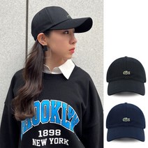 라코스테 오가닉 코튼 볼캡 야구모자