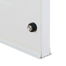 도어 씰 스트립 아래 1Pc 방음 씰 스트립 96*5cm Pvc 예비 도구 도어 보호/소음 감소/날씨 스트리핑, 하얀색
