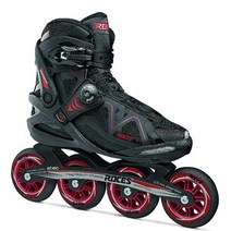 Roces 400803 남성용 모델 체육관 2.0 피트니스 인라인 스케이트 미국 7 블랙레드, Black/Red, US 7