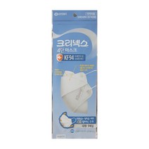 크리넥스 4단마스크 KF94 대형 화이트 1P
