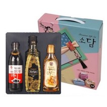 설 선물세트 3종 진간장 올리고당 식초