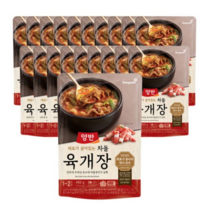 동원 양반 차돌 육개장 460g, 4개