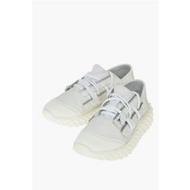 Giuseppe Zanotti SCALES 이펙트 레더 CHRISTOFE 스니커즈 위드 STATEMENT SOLE RM00033 3 LATTE