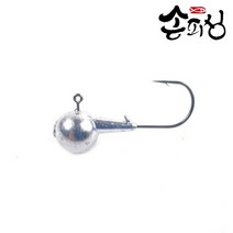 문다 지그헤드 벌크 손피싱 광어 송어 우럭 볼락 우럭 농어 채비, 1/10oz, 2호(60개입)