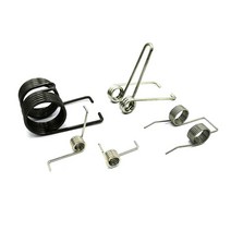 스트럿 바 10pcs 다기능 강철 양면 비틀림 스프링 와이어 직경 0.5mm 스테인레스 스틸, 04 FW-NH-0.5x4.5