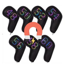 홀로그램 자석 웨지커버 샌드 블랙 골프 가죽 60도 48 3514xa, 58도
