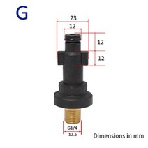 고압세척기 플라스틱 어댑터 foam 노즐 foam generator snow foam lance for karcher ar bosche sterwins Champion high, g