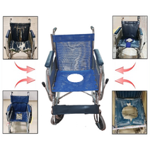 휠체어용품 전문몰 대세엠케어 ( P1001&-2 ) 휠체어용 목욕시트 실속형 목욕휠체어로 변모 목욕의자 보조기기 사양변경 주문제작 환영, 1개, 좌석 시트폭  420mm