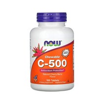 나우푸드 비타민 C 500 츄어블 100정 체리베리(비타민씨 소르비톨 솔비톨 자일리톨 아스코르브산 아스코빅애씨드 아세로라 시트러스 바이오플라보노이드 베지테리언), 1개
