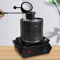 고온 전기로 용해로 흑연 도가니 가열로 담금질 전동, 1KG 붉은 용광로