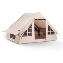 Arctic wolf 에어 텐트 자동 빌드 옥스퍼드 면 캐빈 리빙쉘 텐트 5-6인용, B