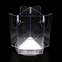 3면 회전 카달로그 리플렛 브로슈어 꽂이 카탈로그 브로셔 전단지, 1개