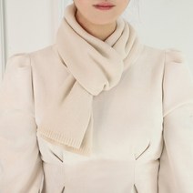 남자 여자 니트 미니 머플러 쁘띠 숏 짧은 목도리