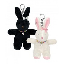 VVV 비비 래빗 키링 VIVI Rabbit Keyring, 블랙