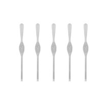 (게포크 B타입 중형 -실버 5개) 스텐 게살 랍스타 꽃게 대게 홍게 킹크랩 게 속살 호두 주방 포크, 5개