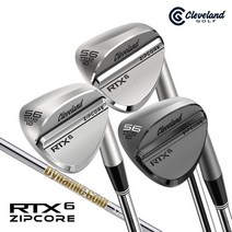 던롭코리아정품 클리브랜드 RTX6 ZIPCORE 스틸 웨지(DG S200) GC, TOUR SATIN 48, TOUR SATIN 48
