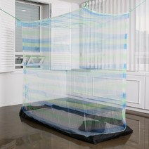 솔표 블루 사각모기장 초소형 120x180x180 국내제작, 단품