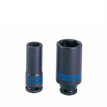 킹토니 킹토니 1 2인치 롱임팩소켓 롱 임팩소켓 소켓 복스, 1개, 19mm