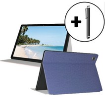 태클라스트 M40 / M40 PRO 전용 플립 케이스 + 터치펜, NAVY