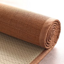 일본다다미 대나무돗자리 여름카페트 대나무자리 다다미, 탄화색[두께 1.4cm]