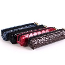 베스트스탬프 인조가죽 고리 인감도장 지갑 도장케이스, 레드