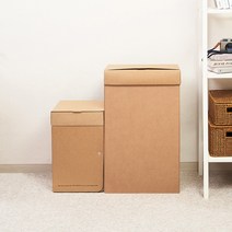 종이쓰레기통 분리수거함 줍줍박스 20L 40L, [4] 40리터 3개입 16%할인