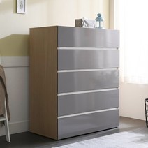 네시스 덴크 광폭 5단 서랍장 1000 WL149C, 네츄럴