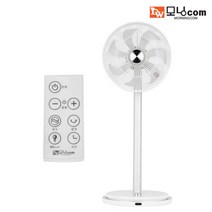 대웅모닝컴 선풍기 DC모터 리모컨 저소음 저전력 저발열 DWF-DC1265WS, 단일속성